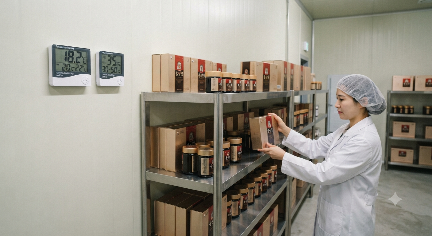 Các điều kiện tiêu chuẩn để bảo quản cao hồng sâm tối ưu